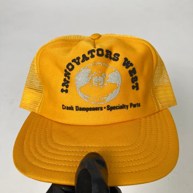 80s Trucker Hat (yellow)