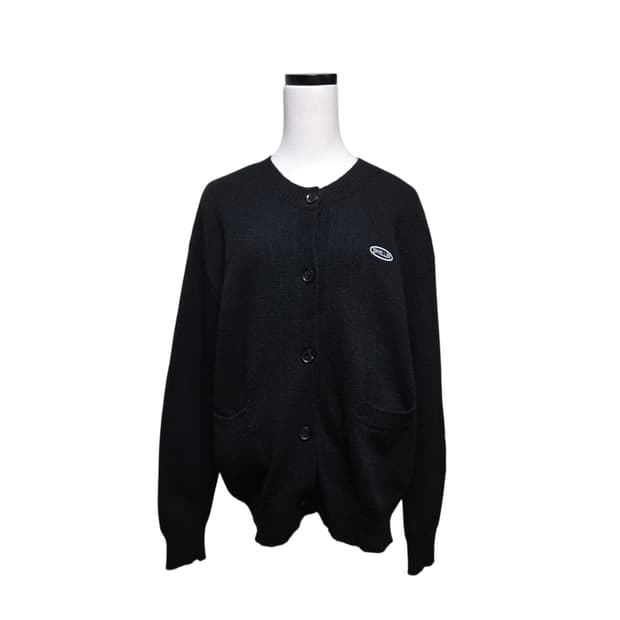 쥬시쥬디 울 블랙 가디건 / 여성 가디건