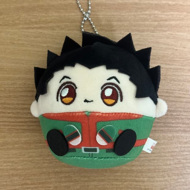 단순개봉 헌터x헌터 곤 키체인 인형 봉제인형 랜덤 헌터헌터굿즈 갸차