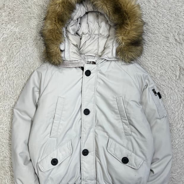 노스페이스 화이트라벨 메리덴 크롭 다운 패딩/#2593