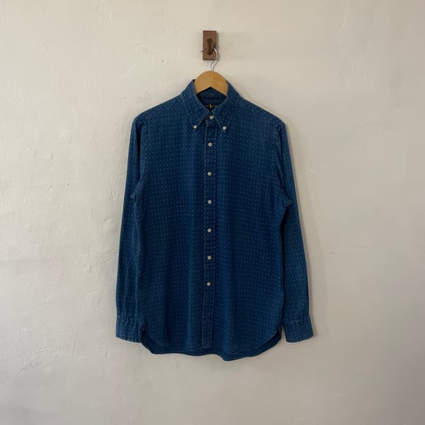 폴로 인디고 옥스포드 셔츠 