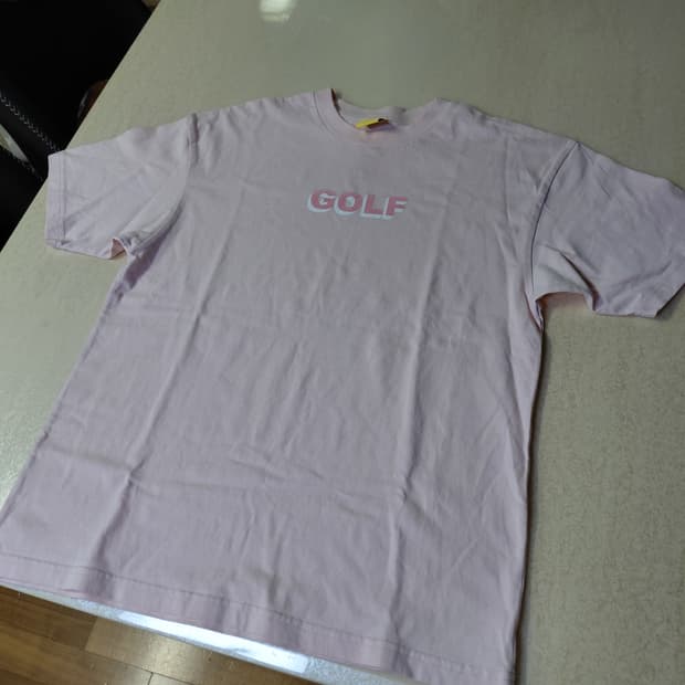 [M] golfwang tee pink