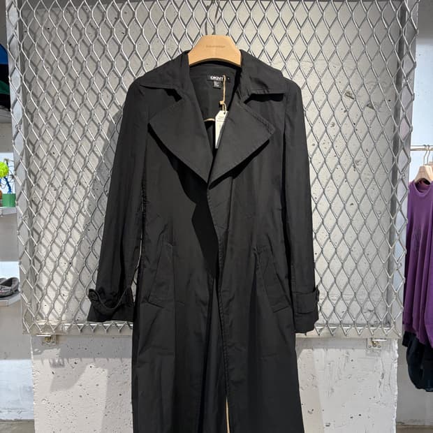 DKNY 도나 카란 트렌치 롱 코트 