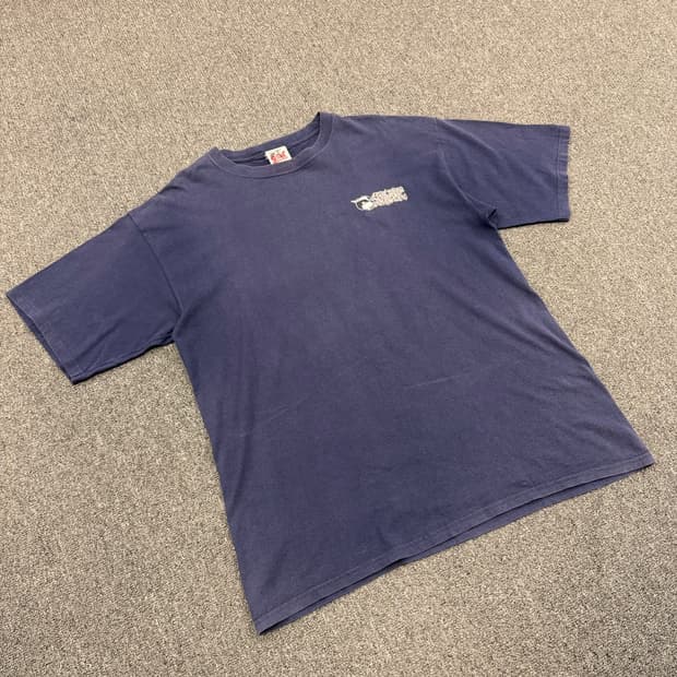 OS)SKUNK 빈티지 프린팅 반팔 티셔츠