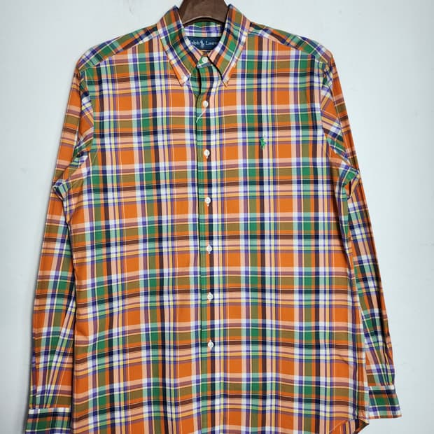 폴로 랄프로렌 클래식핏 체크 셔츠