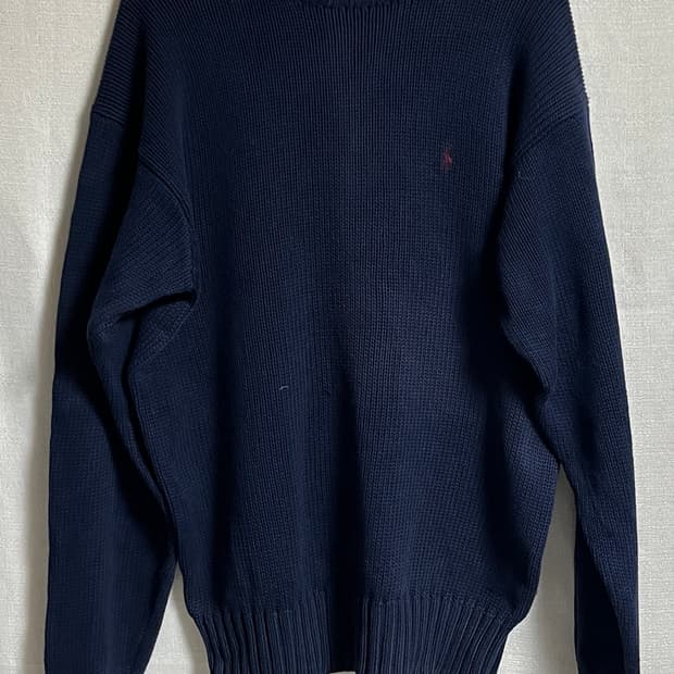 폴로 랄프로렌 꽈배기 니트 XL