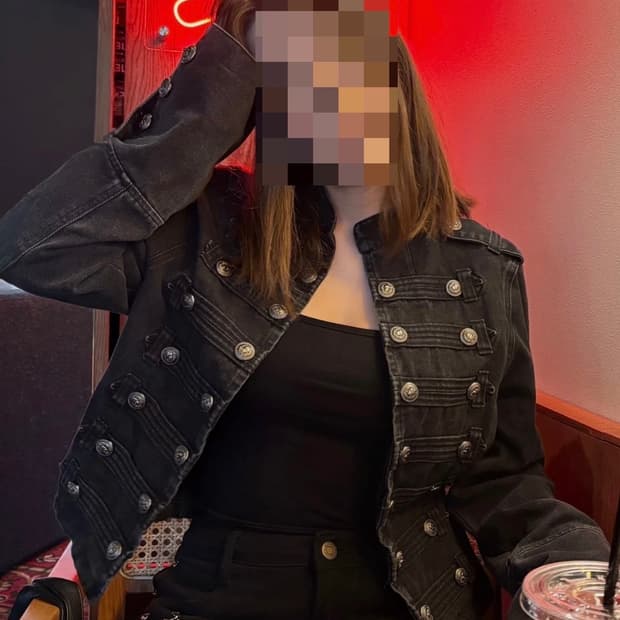 나폴레옹 데님 자켓