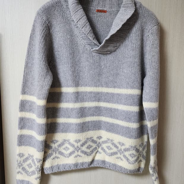 barena 바레나 니트 카라니트 스웨터 라지