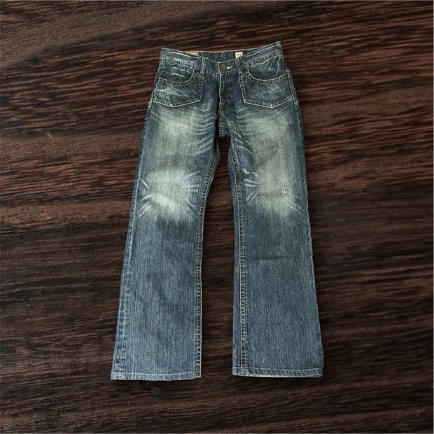 Japanes vintage 부츠컷 데님팬츠
