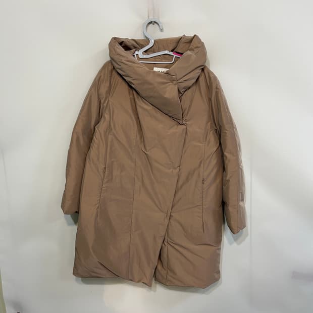 한섬 마인 거위털 롱패딩 55