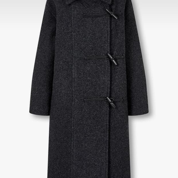 스튜디오톰보이 사이드 토글 코트 / 차콜