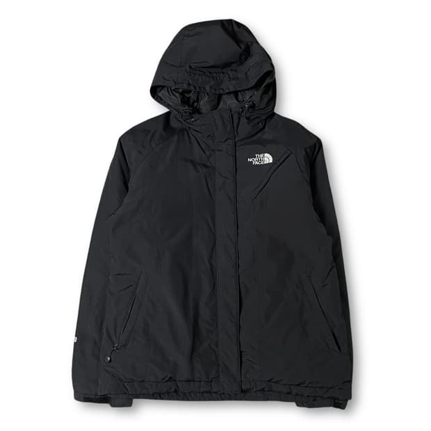 노스페이스 블랙 트윙클로고 바람막이 패딩