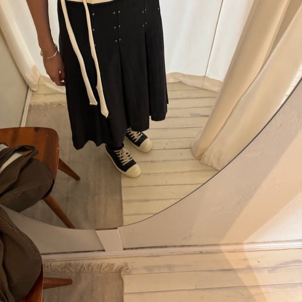 일본빈티지 미디 스커트 34-36