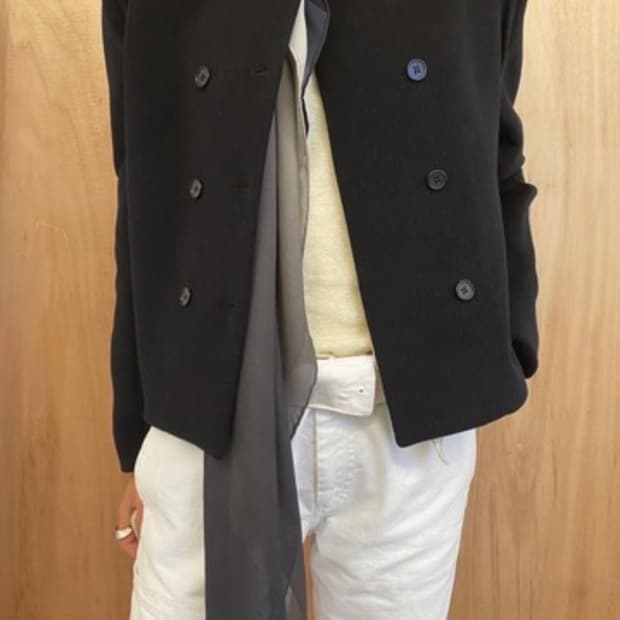 Pula 뿔라 더블 자켓 블랙