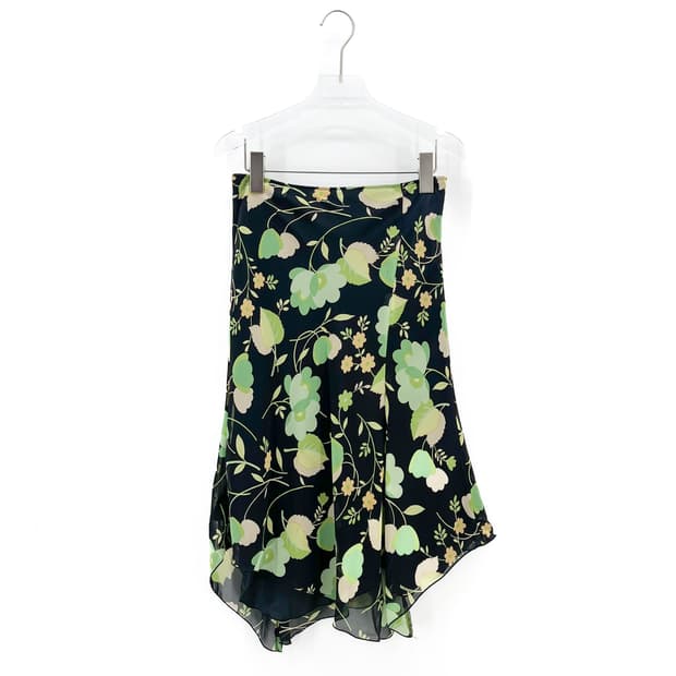 빈티지 플라워 스커트