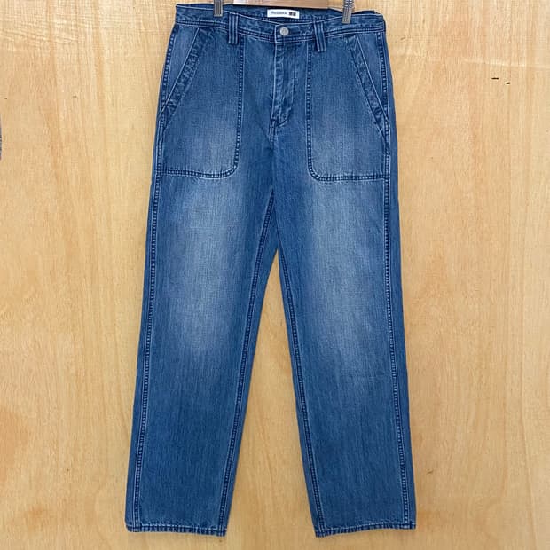 JW ANDERSON x UNIQLO fatigue denim pants