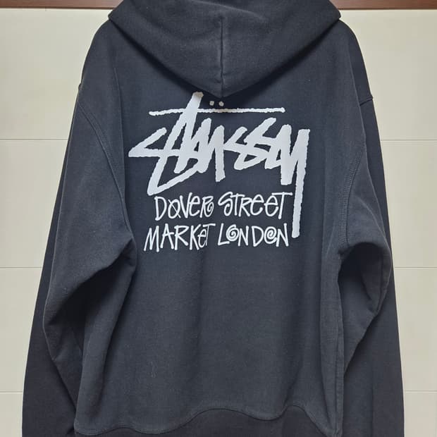 스투시 후드티 L (스탁 DSM 런던)