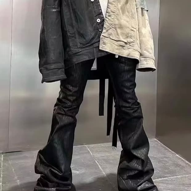 릭오웬스 24SS 더트 볼란 부츠컷 글리터 SBF