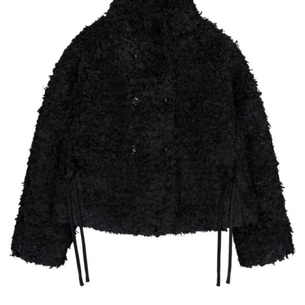 코이세이오 퍼자켓 블랙