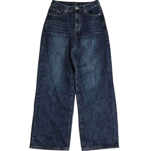 Vintage 와이드 데님팬츠