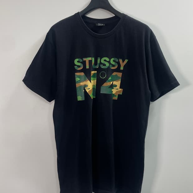 스투시 카모 8볼 반팔 티셔츠 (on.702)  