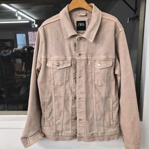L) ZARA 자라 데님자켓 팝니다