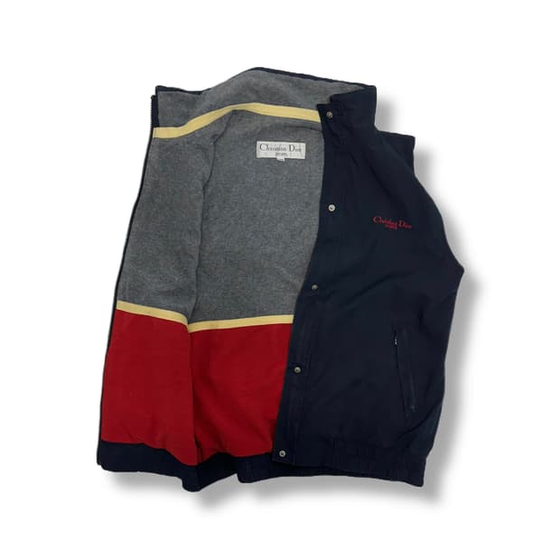 크리스찬디올 플리스 베스트 바람막이 자켓