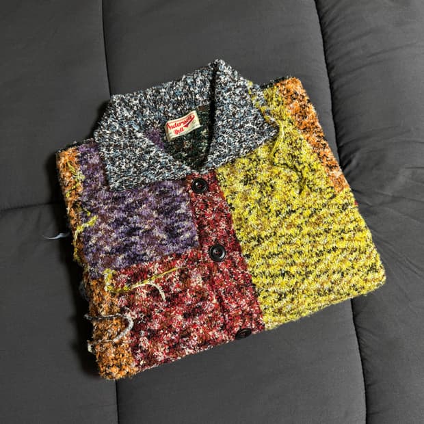 L) 앤더슨벨 크로이돈 패치워크 가디건