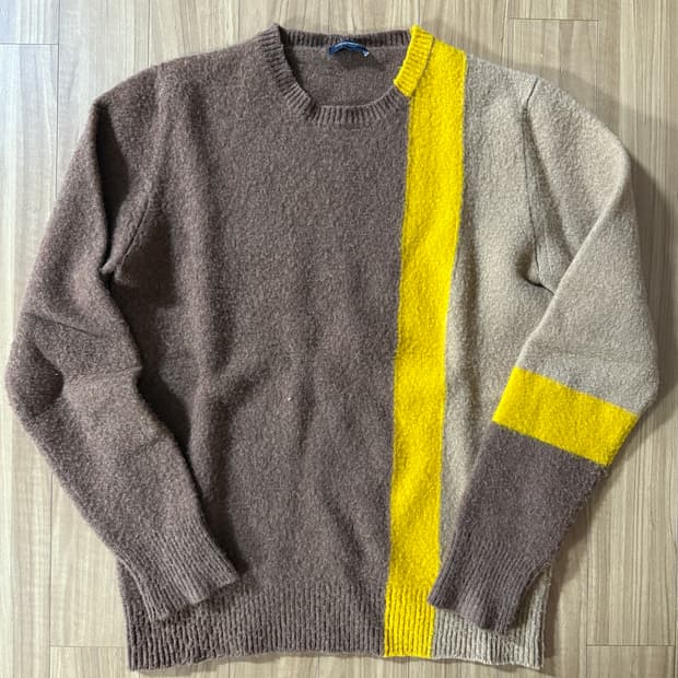 드루모어 양모 100%니트 46사이즈