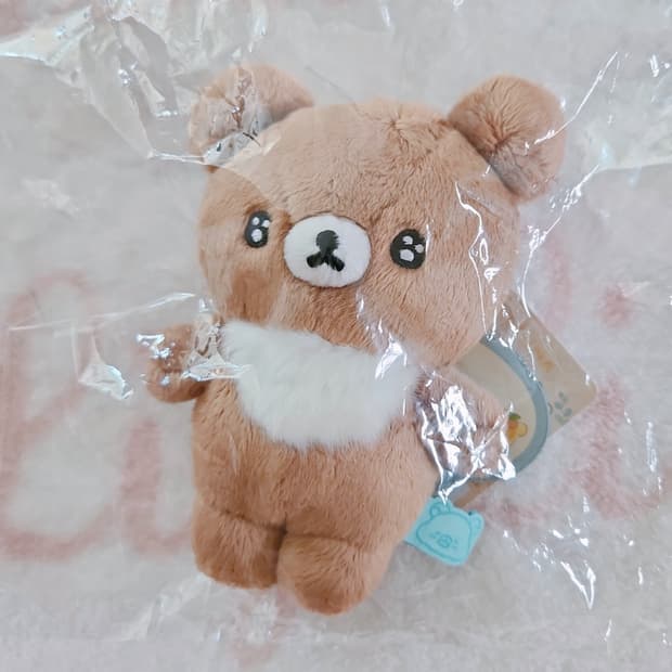 초롱초롱 챠이로이코구마 배불러 키링 리락쿠마 코구마 코리락 리즈리사