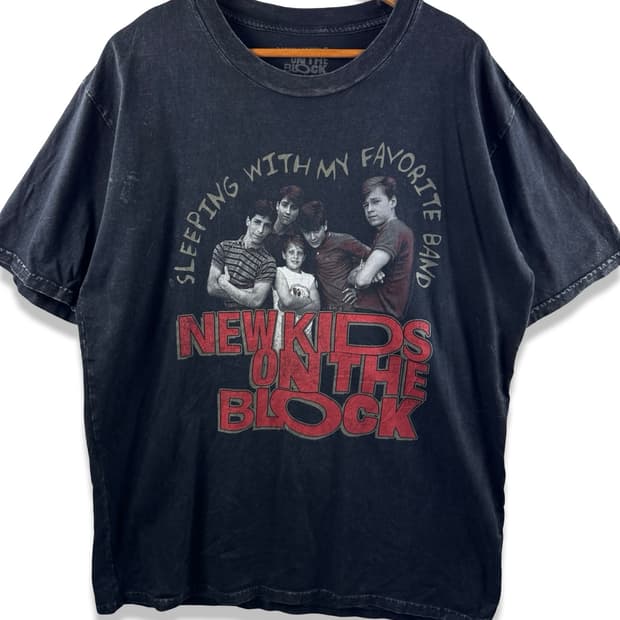 뉴키즈온더블록 오피셜 그래픽 밴드티셔츠2110