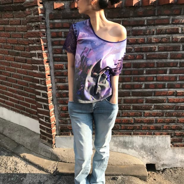 vintage denim pants (31inch)