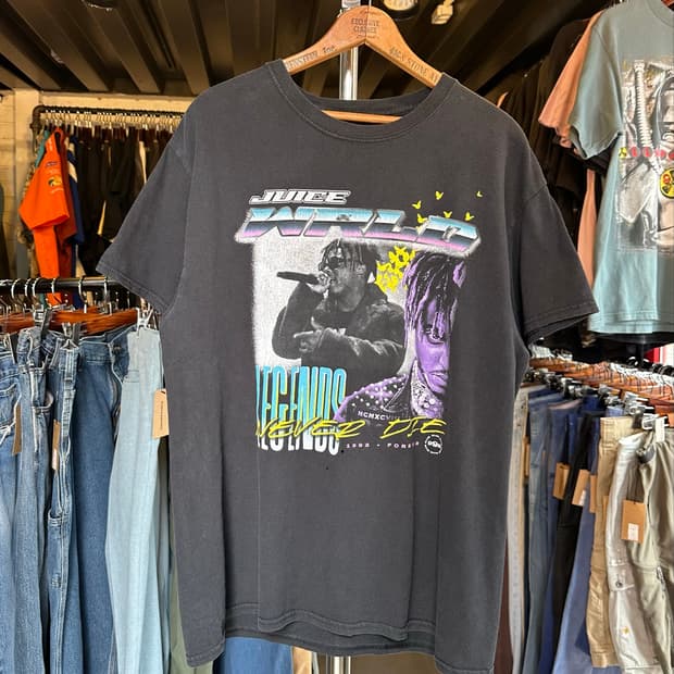 주스 월드 Juice WRLD 힙합 래퍼 프린팅 티셔츠