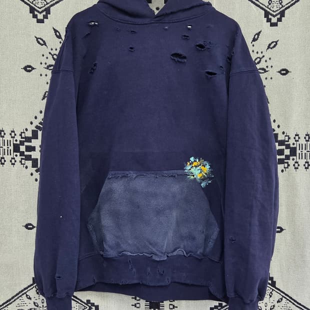 빈티지 페인트 후드