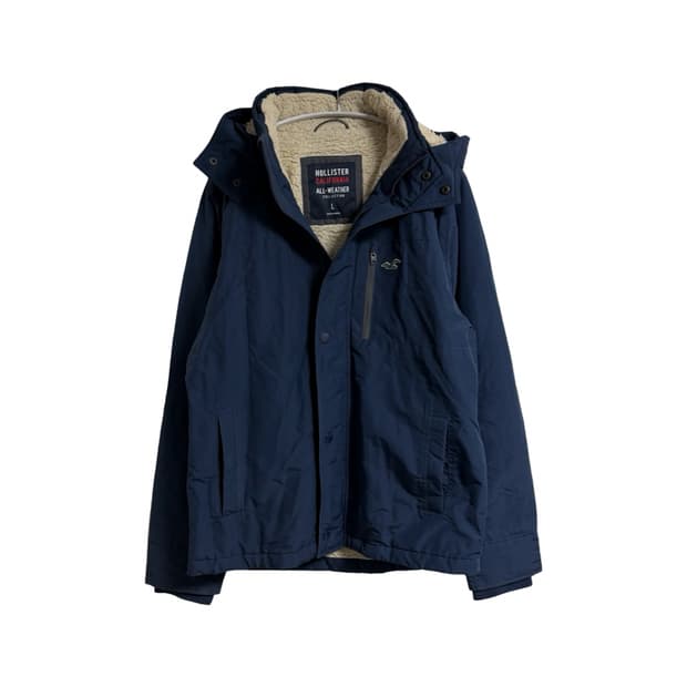 홀리스터 올웨더 쉐르파 안감 후드 자켓