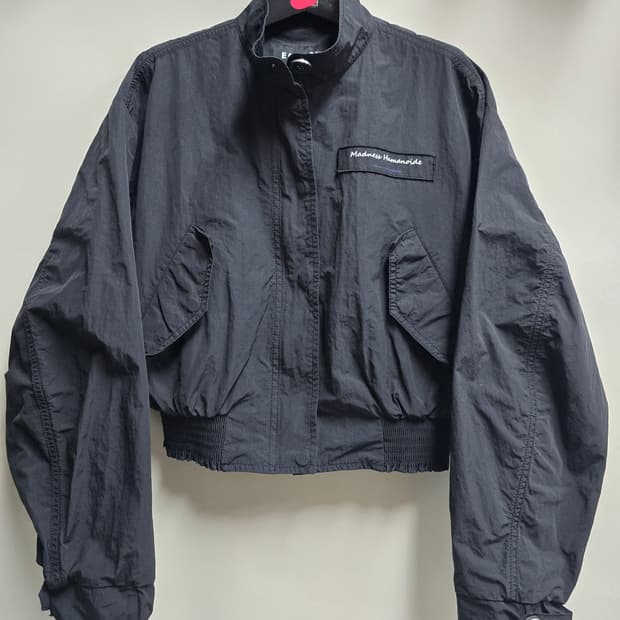 에고이스트 크롭 바스락 간절기 자켓 55