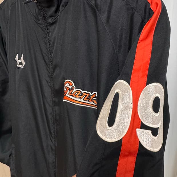 선수지급) 롯데자이언츠 트레이닝 자켓