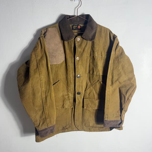 60s bullseye bill 덱 캔버스 헌팅 자켓 (레어)