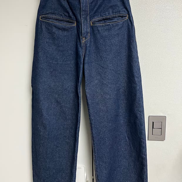Aieul Curved Jeans_Indigo