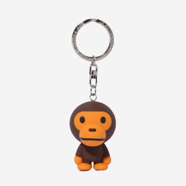[품절제품/미개봉새상품] bape 베이프 베이비 마일로 키링