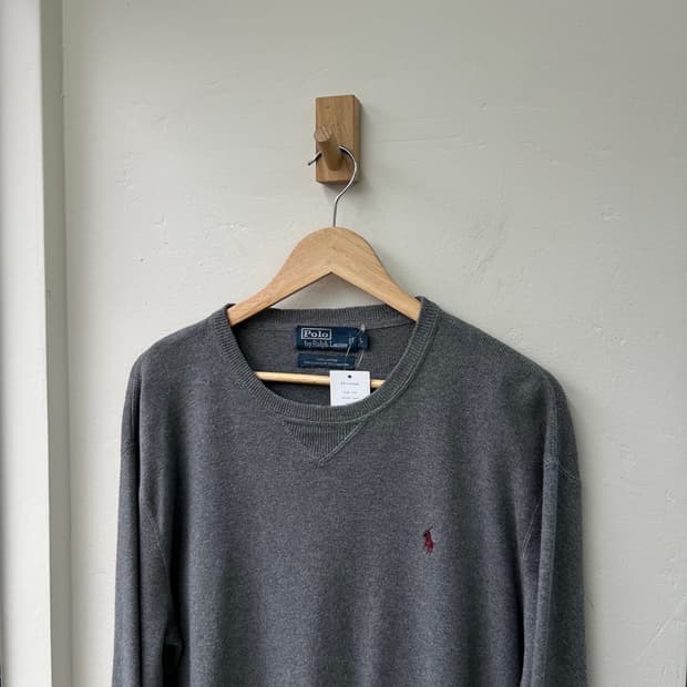 16527 - 폴로 랄프로렌 그레이 니트