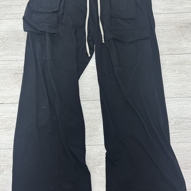 [M] 릭오웬스 와이드 크리치 태권도 팬츠 RN