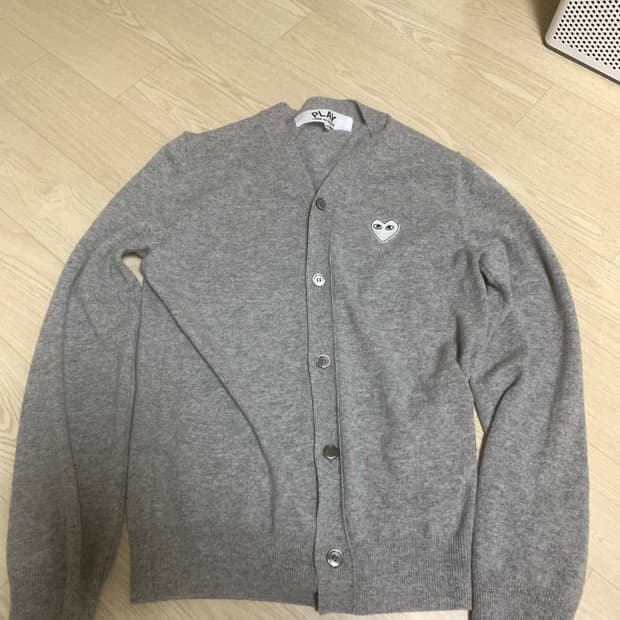 꼼데가르송 니트 가디건 m
