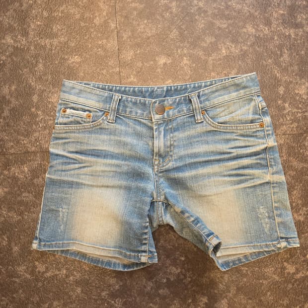 Vintage Wheel 여성 데님 반바지