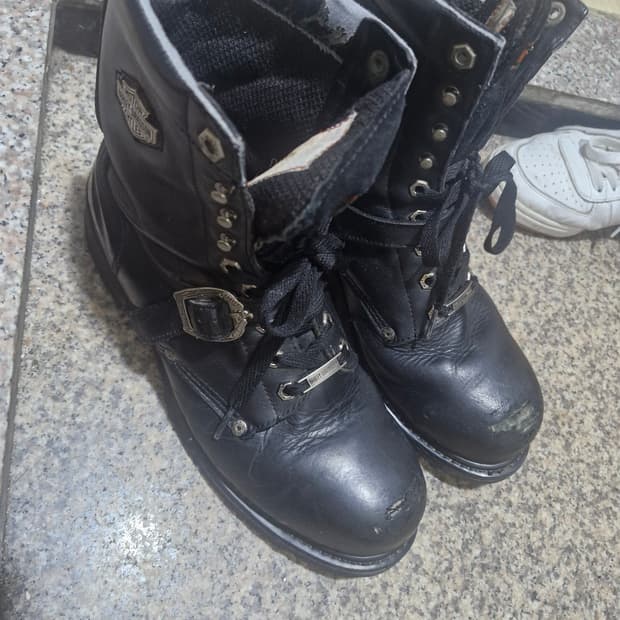 할리 데이비슨 바이커 스톰퍼 부츠 280