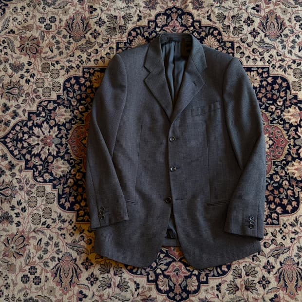 아르마니 꼴레지오니 테일러드 자켓 100