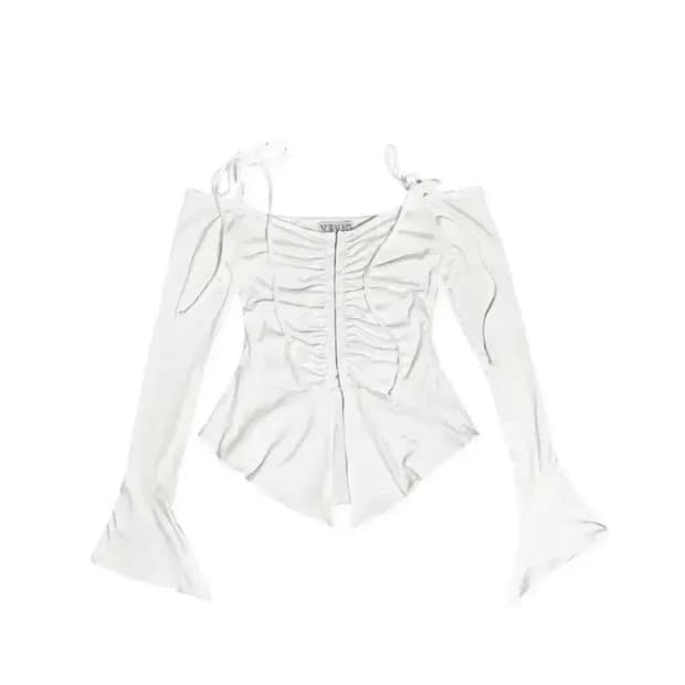 뉴얼린 팅커벨 오프숄더 탑