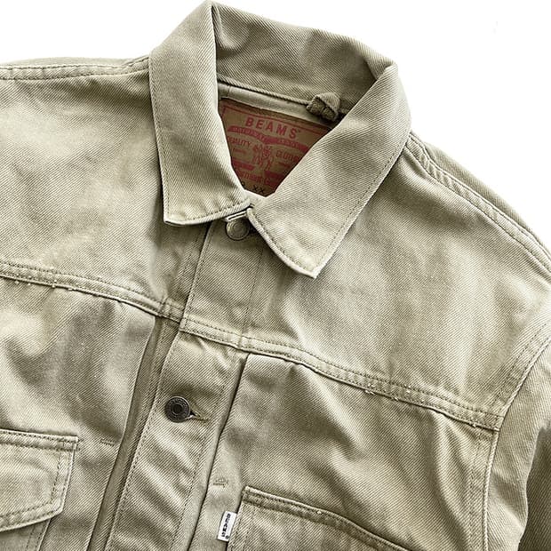 BEAMS 트러커 자켓