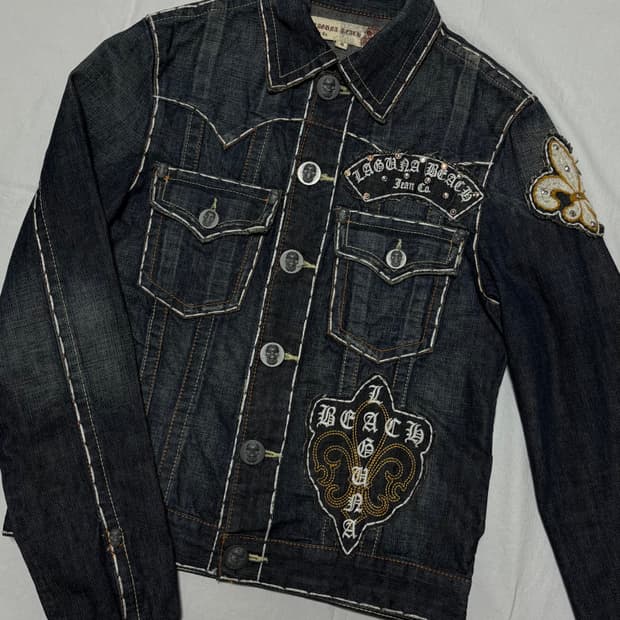 라구나비치 진 LAGUNABEACH JEAN 데님 자켓