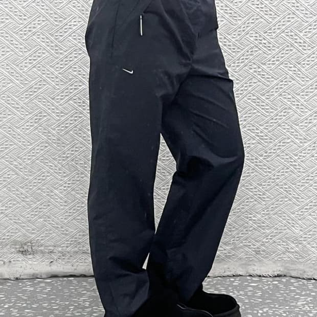 나이키 올드스쿨 캐주얼 스포티 바람막이 트랙팬츠 L C10168